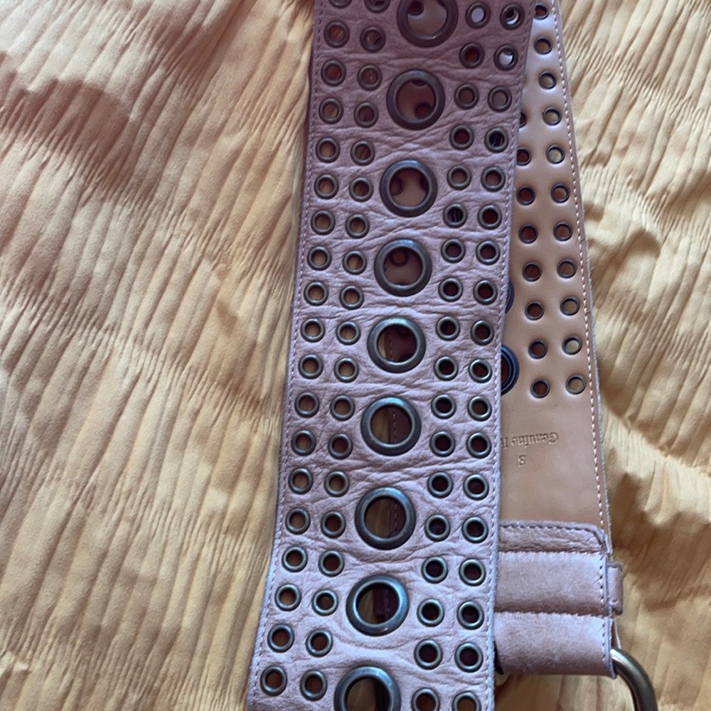 Tan Leather Belt - Picture 7 of 10